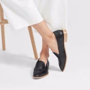 EVERLANE Modern Loafer Black Leather Women's 7 Shoes
